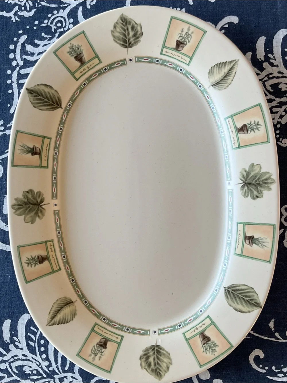 Discontinued Pfaltzgraff Portfolio Naturewood Platter